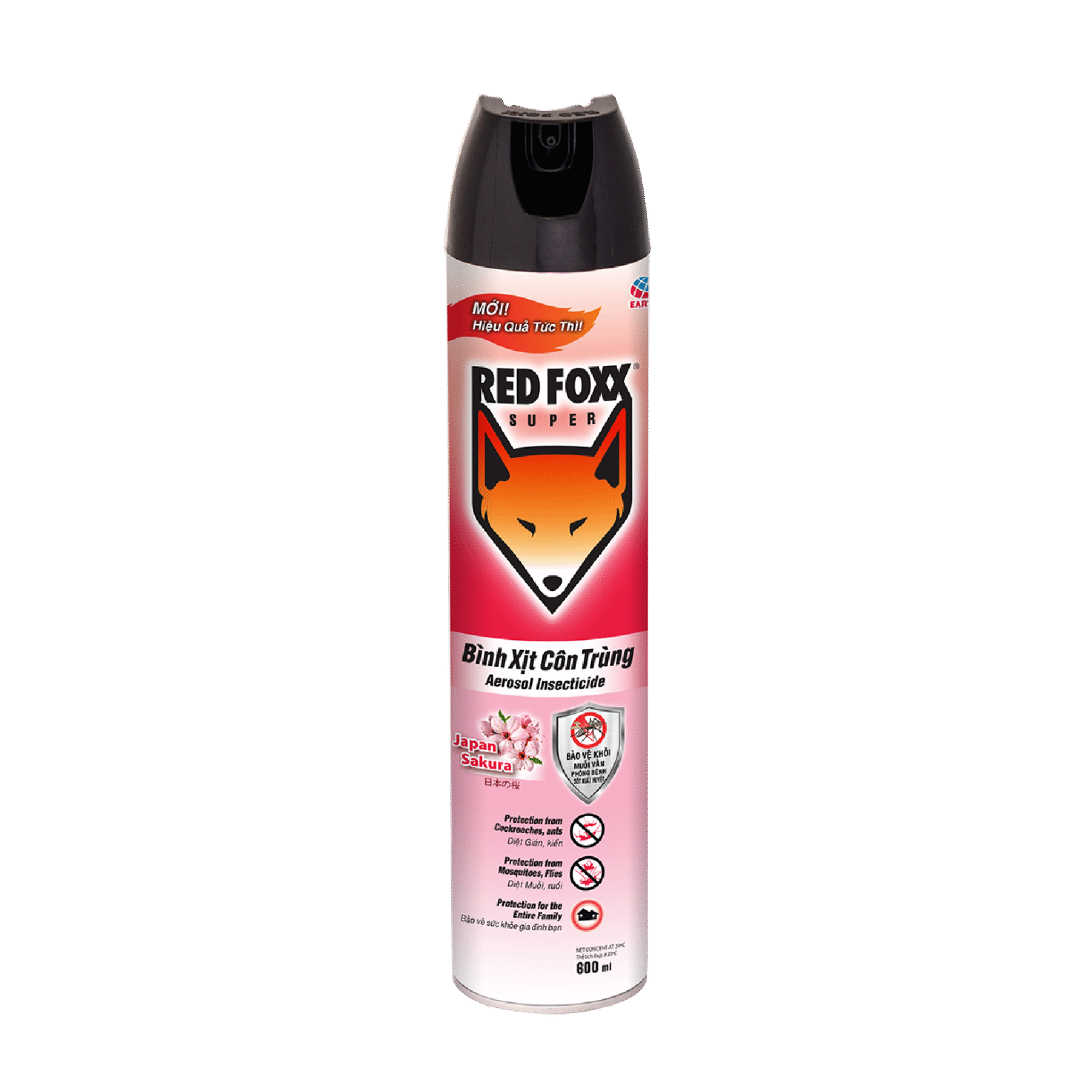 Clean Red Fox Bình xịt côn trùng Red Foxx - Earth Corp